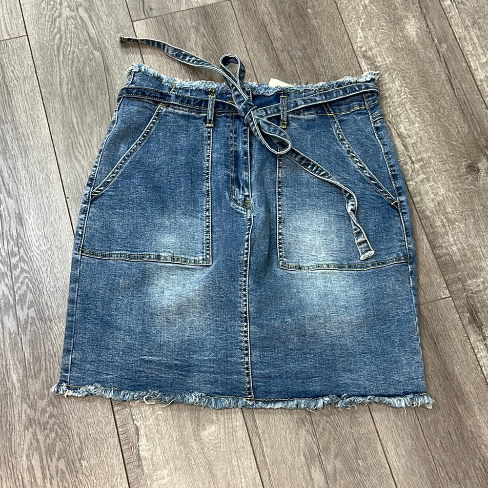 Loralette Blue Denim Skirt